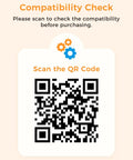 QR code for checking compatibility of Smart WiFi Garage Door Opener With HomeKit Siri Alexa Google Assistant CarPlay App Remote Control