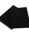 Four Pack Black Polyurethane Foam Packing Inserts For Shipping Shockproof Cushioning For Glassware And Electronics Versatile Cut To Fit Foam