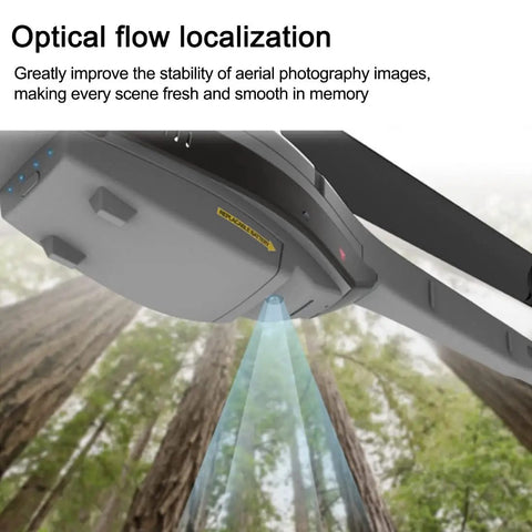 Remote Control Helicopter With 2.4G Four Channel Aerial Recon Drone showing optical flow localization feature in action.