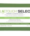 AloeTouch Select Personal Cleansing Cloth Wipes Scented Premoistened With Rinse Free Formula Pack of 24, 8 by 12 inches