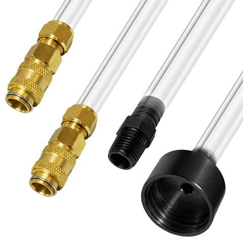 Pro Grade Hydraulic Steering Bleed Kit For Boats And Yachts Gear Up Quick Connect Marine Bleeder Tool With Upgraded Cap For Clean Fill And Drain Compatible With Hydraulic Steering Systems