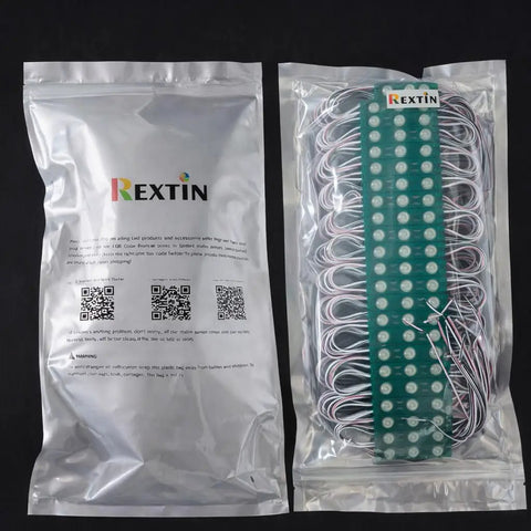 Ultra Bright 200 Pc 2835 3 LED Module White Waterproof Decorative Light For Letter Signs And Advertising Displays packaging