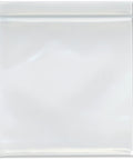 6 X 6 Inch 8 Mil Zipper Reclosable Bags Pack Of 100 Clear Food Safe Durable LDPE For Pantry Kitchen Storage Organization Crafts And Travel Uses Perfect For Fresh Snacks Office And Travel, clear bag front view