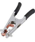 Heavy Duty 500A Ground Clamp Copper Welding Earth Clip with Electroplated Wear Resistance for Manual Welder, shown from front.