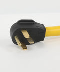 Built Tough Nema 14 50P To 6 50R Welder Adapter Connector For Dryer EV RV Charging 240V 50A Heavy Duty Plug close-up view.