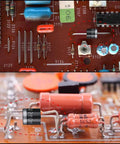 25 Pack 15SQ045 Schottky Diodes For High Current Rectification, 15 Amp 45 Volt Axial Silicon Diodes With Low Forward Voltage, Low Leakage And High Surge Capability, Ideal For Solar Panels, Charger Circuits, Power Supplies; black axial diode on PCB