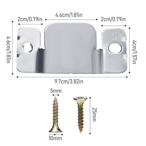 Lock It Down Tight With Heavy Duty Steel Couch Clips And One Inch Screws Solid Interlocking Furniture Brackets Slam Your Living Room Pieces Together Without Wobbling An Inch 4 Piece Kit
