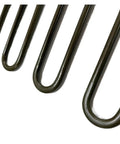 Close-up of Heavy Duty 304 Stainless Steel Tubular Air Heater Replacement Element For Oven Baking, showcasing the robust design.