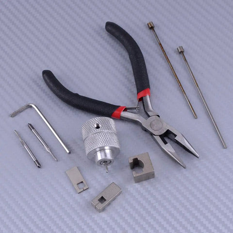 10 Piece Car Ignition Lock Pin Removal Extractor Needle Peg Puller Repair Tool Kit For Honda Durable Metal And Plastic Set Includes 10 Tools