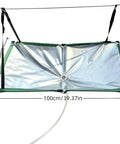 Garden Rain Collector Kit For Eco Friendly Water Harvesting With Hose And Filter System Tool Free Assembly Efficient Rain