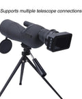 4K Telescope Camera With A 3 Inch Color Display For Real Time Monitoring Expandable Storage Electronic Eyepiece side view