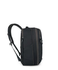 Side view of Daylite Expandable 26 Plus 6 Travel Pack Black Lightweight Durable Daypack With 6L Expansion