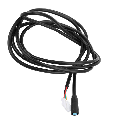 Top Grade Mtlavishness Electric Scooter Power Cable For Max G30 And G30d, black rubber cable with connectors for reliable power supply.