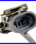 Close-up of ABS sensor connector for Front Left and Right Wheel Bearing and Hub Assembly Pair for Buick LeSabre Riviera Century Park Avenue