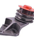 Premium Heavy Duty Fan Hub Direct Replacement For Cummins Engine Nt855 Nh855 G855 N14 with black and red finish, side view.