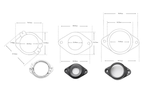 Diagram of Gyro Brake Cable Kit For Bikes Full Front And Rear Cable Set With Upper And Lower Cables Spinner Rotors