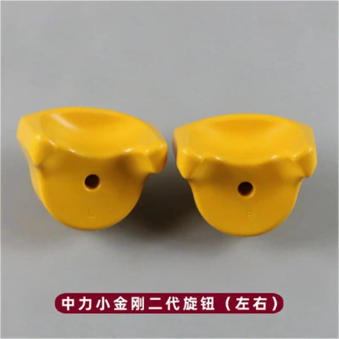 Killer Grip Accelerator Knobs Built Like Tanks For Pallet Trucks Tiller Heads And Stackers With Smooth Throttle Handles Featuring Bold Black Warning Yellow Design