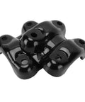 Rear Axle U Bolts And Plates Kit For Blazer 1992 To 2000 Heavy Duty Suspension Replacement With 8.75 Inch Metal U Bolts Leaf Spring Plates Fits C1500 K1500 1500 Series, black metal leaf spring plate