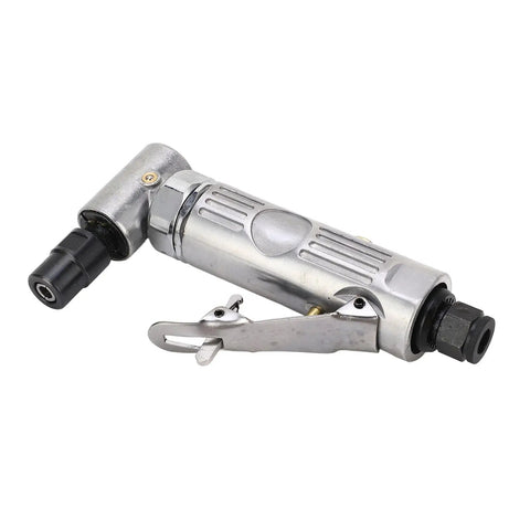 Heavy Duty 90 Degree Air Die Grinder With A Solid Zinc Alloy Body Hitting 20000 Rpm, showcasing a compact right angle design.