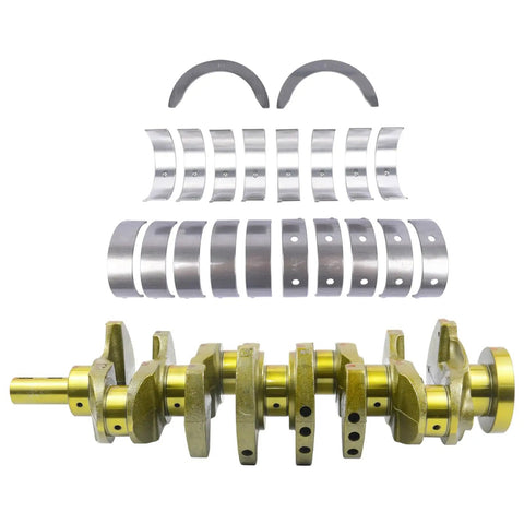 All In One Crankshaft And Rod Bearing Kit For 2.4L Hyundai Sonata Santa Fe Tucson And Kia Forte 2359cc L4 Engines 2011 2015 Bolt In Replacement Compatible With OEM 23111-2G200 23111-2G230