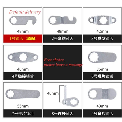 Universal Safe Cam Cylinder Lock 16 20 25 30mm with Keys for Mailbox File Cabinet and Drawer security lock options