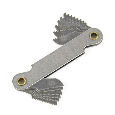 Premium Alloy Steel Tap And Die Set Includes 20 To 40 Precision Threading Tools Plus Wrench For Professional Repairs And DIY Projects In Tight Spaces With Tough Durable Construction You Can Rely On. alloy steel wrench with folding thread gauges