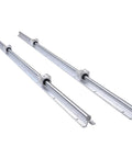 SBR 16 1500mm Linear Guide Rail Kit With Four SBR16UU Bearing Blocks Sliders For CNC Machines Industrial Grade Rails on white