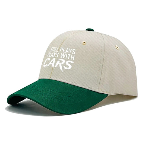 Breathable Cotton Women Dad Hat With Adjustable Strap Lightweight Summer Cap For Sports And Outdoors Relaxed Fit And Cool Look Versatile Casual Cap That Goes With Any Outfit beige and green hat