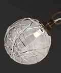 Top Shelf High Quality Brushed Brass Wall Sconce Paired With Frosted Glass Globe Led Bathroom And Bedroom Vanity Light with intricate glass design.