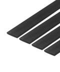 4 Pack Carbon Fiber Strips 1x6mm Pultruded Flat Bars 500mm Long For Kites, RC Airplanes, Drones And Hobby Builds