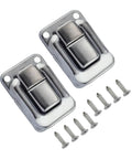 Toggle Latch Clasp Set For Jewelry Boxes, Wine Cases, Toolboxes And Suitcases With Included Screws shown with screws