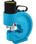 35 Ton Hydraulic Hole Punch Tool For Iron Copper Aluminum And Stainless Steel Sheets With 109mm Throat in blue casing