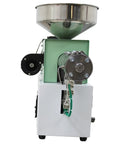 Heavy Duty Desktop Single Screw Plastic Extruder For Custom 3D Filament PEEK ABS PLA PETG TPU Material Kickass Processing Machine Hella Reliable 110 Volt, front view showing feeding hopper and motor.