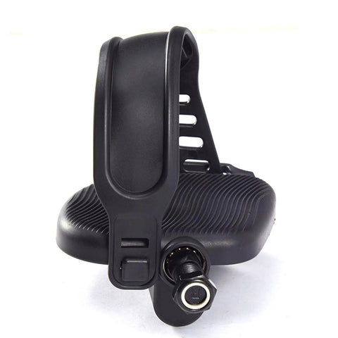 Non Slip Adjustable Straps Exercise Bike Pedals With 1/2-9/16 Inch Spindle 14mm Long Spindle Left And Right Marked Sealed Bearing