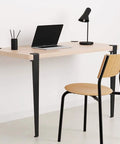 Four Pack F Shaped Table Legs Adjustable Clamp On Design White Heavy Duty Steel Supports For Diy Dining Tables Desks And Consoles Zero Wobble Frame With Non Slip Rubber Feet on a modern desk setup.