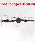 Dead On Nf1022 Centering Indicator Bracket for Tight Milling and Lathe Work Knockout Universal Precision Holder with specs image
