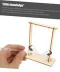 Hands On Physics Experiment Tools Kit With Floating Ball For Students Fun Science Gear showcasing wooden frame with foam balls