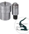 Heavy Duty Grommet Punch Die Set For Hand Press Machine, Metal Eyelet Tool with dies for 3mm to 20mm range, DIY projects insert