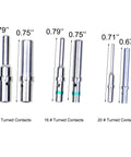 Pro Grade DT Series Solid Contact Pins And Sockets Kit for wiring harnesses sizes 12, 16, 20 male and female terminals.