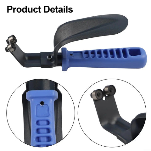 DB1000 Double Burr Deburring Tool for Alloy Steel Sheet Metal Trimming Straight Edge Chamfering 0 to 12mm Range close-up
