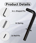 Product details of Beefed Up Trailer Gate Latch Kit For Carry On Utility Trailers 819T Spring Replacement Heavy Duty Gate Repair