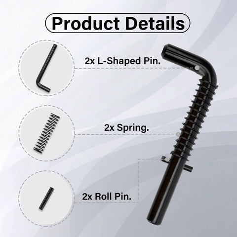 Product details of Beefed Up Trailer Gate Latch Kit For Carry On Utility Trailers 819T Spring Replacement Heavy Duty Gate Repair