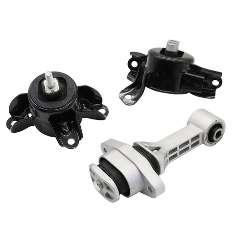 Three Piece Engine Motor And Transmission Mount Kit For Forte Accent Rio 1.6L 1.8L Auto Transmission 2012-2017 Replace EM9797