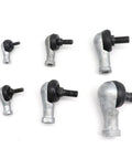Beefy M10 To M16 90 Degree Ball Joint Rod End Bearing For Tie Rods Right Hand Connector 10mm 12mm 14mm 16mm Options Steel Construction High Performance Smooth Operation, assorted sizes