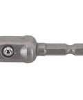 Ultimate 1 Inch Hex Shanks Socket Adapter Kit With 50Mm Extension Bars For Impact Drivers And Power Drills Plus Quick Change Chucks Accessories Made From Bombproof Chrome Vanadium Steel That Totally Kicks Ass And Gets The Job Done Right. chrome vanadium steel 1 inch hex shank socket adapter