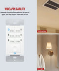 Two Pack Countdown Timer Switch for Lights and Fans Presets 5 10 30 60 Minutes and 2 4 Hours 120V Neutral Required UL Listed