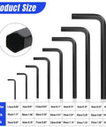 Solid Uxney Metric Allen Wrench Set Featuring 8 Essential Hex Keys From 1 5mm To 8mm With Black Oxide Finish For Tough Bike Repair Furniture Assembly And Auto Engine Giggles size chart