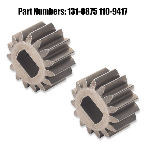 Two Pack 131-5399 15T Pinion Gear For 30 Inch Rear Drive Toro Time Master 22 Inch Personal Pace Rear Drive Mowers