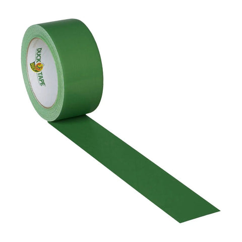 Green Heavy Duty Duct Tape Roll, Single Roll for Repairs, Crafting and Temporary Floor Marking, Removable Up to Three Weeks