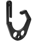 1P Aluminum Tree Climber Hook with 3 accessory loops, open structure design, heavy duty Shembiner XL model for quick tool access